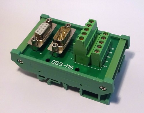Db9 sub 9pin male - 9pin, male/female