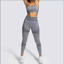 2PCS Women Seamless Yoga Set