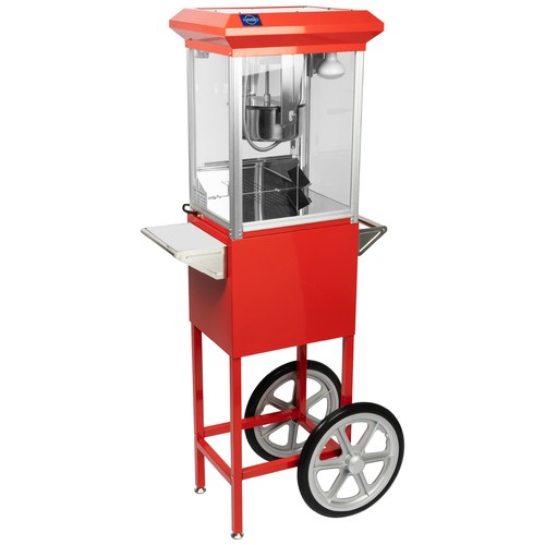 Haxro popcorn machine cart - &,