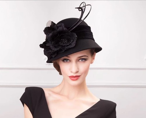 Women new gorgeous black - women's, hat