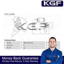 KGF Starter Motor Fits Nissan