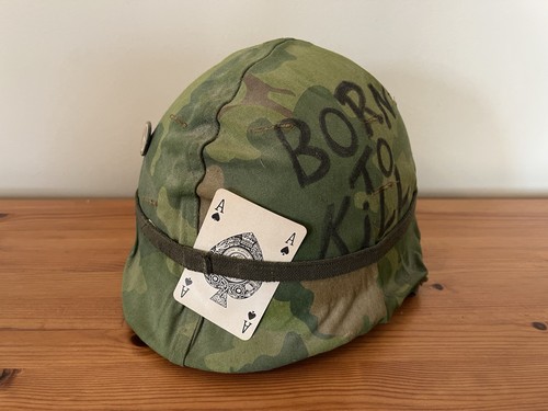 Vintage british army helmet - vintage,