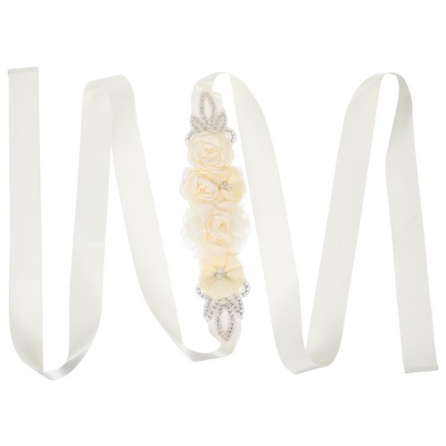 Rhinestone bridal belt - rhinestone,