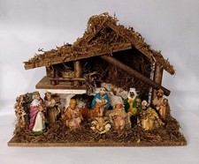 Vintage Italian Nativity Set