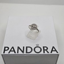 Genuine Pandora Vintage Allure Circle Ring ALE 925 191006CZ Size - 52