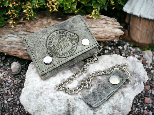 Distressed grey biker - grey,