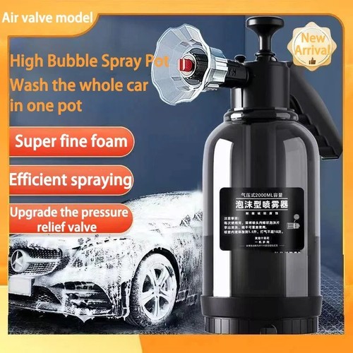 Hand pump foam sprayer - foam,