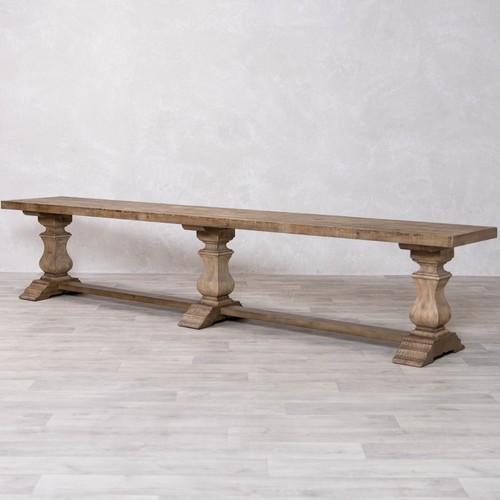 Pine dining bench - dining, 3