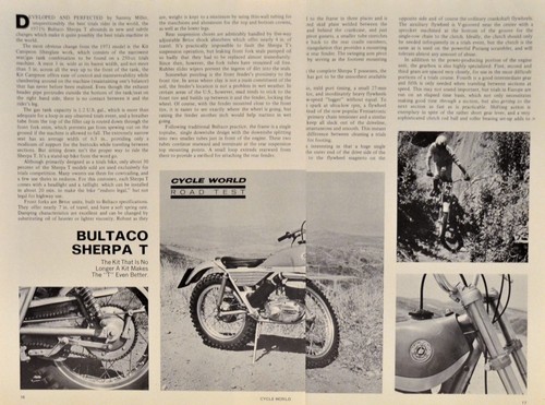 Bultaco sherpa 250 - bultaco,