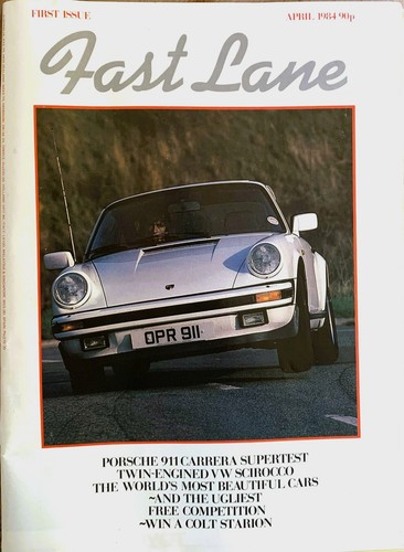 Fast lane magazine - lane, apr-1984