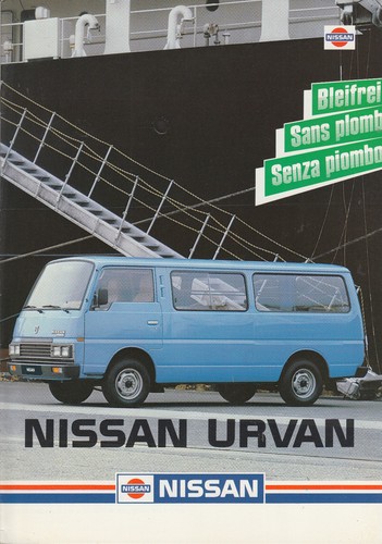 1985 nissan urvan brochure - 1985,