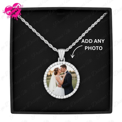 Personalised photo necklace - personalised,