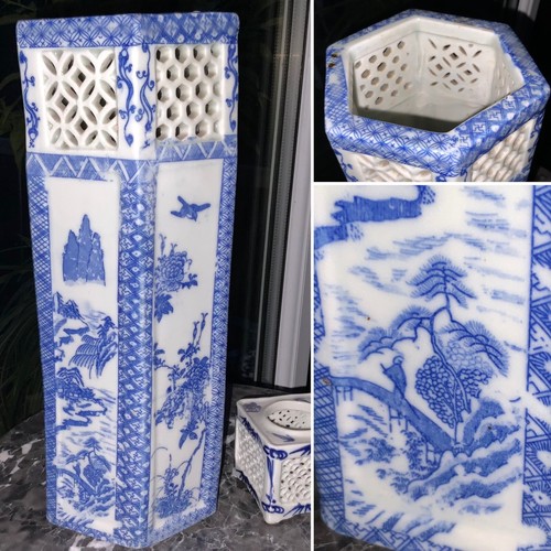 Rare c1900 chinese - chinese, blue