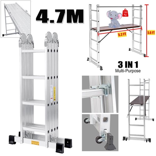 7m folding aluminium - 1.7/4.7m,