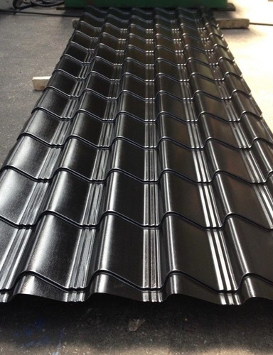 Tile effect roofing sheets - tile,