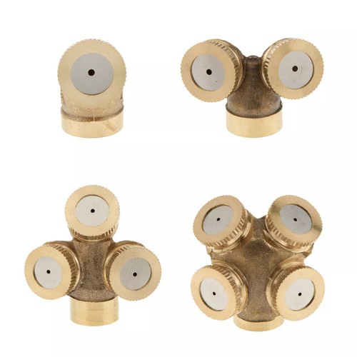 Water sprinkler mist - water, nozzles