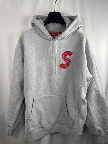 Supreme logo hoodie - s,