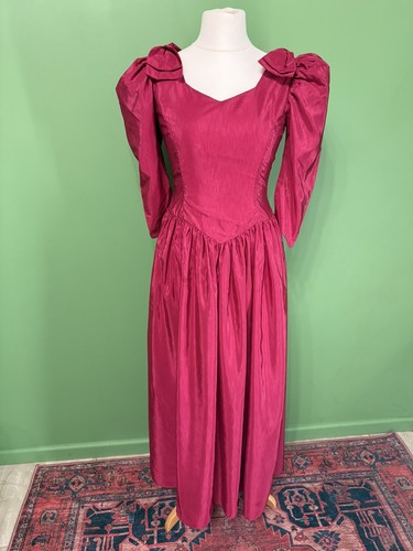 Handmade magenta puff sleeve - handmade,