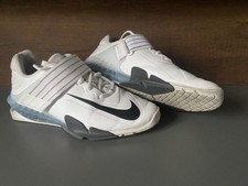 Nike Savaleos Weightlifting Shoes White UK 9 – Excellent Condition Barely Used