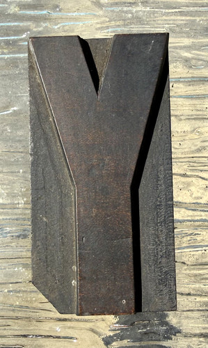 Vintage printers block - vintage,