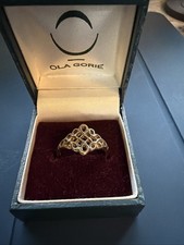 Ola Gorie Tudor Ring Gold