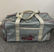 Vintage Puma Grey Duffle Gym
