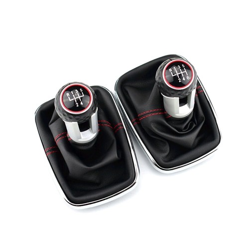 Leather gear shift knob - gear, 5/6