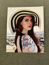 Lana Del Rey Signed 8x10 Photo