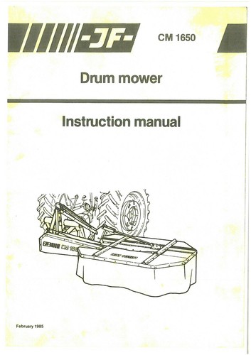 Drum mower 1650 - drum,