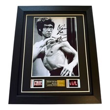 BRUCE LEE SIGNED ENTER THE