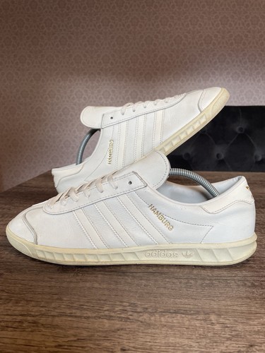 Adidas originals hamburg - adidas, white