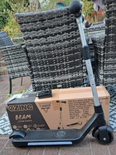 Zinc Beam Light Up Electric Scooter for Kids - Black