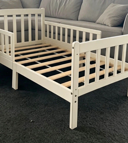 White wooden children - white,