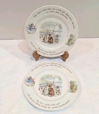 2x Wedgwood Beatrix Potter Mrs