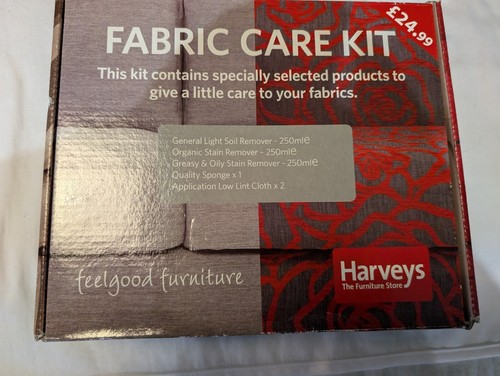 Harvey sofa fabric care kit - harvey's,