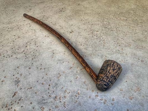 Wizard smoking pipe - pipe, stem