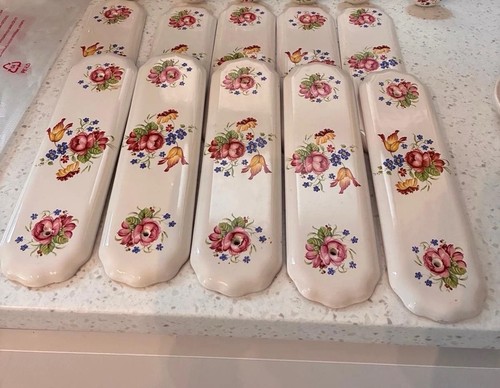 Finger plates set flower - of, 5-