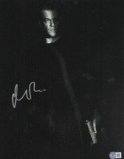 MATT DAMON SIGNED 11X14 THE BOURNE ULTIMATUM PHOTO AUTOGRAPH BECKETT BAS COA 