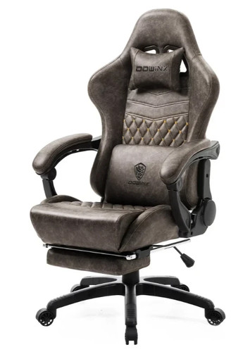 Dowinx brown gaming chair - brown,