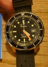Squale 1521 Polished Black