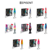 Large 16" Retro Lava Lamp LED Light with Motion Wax Multicoloured Vintage Décor