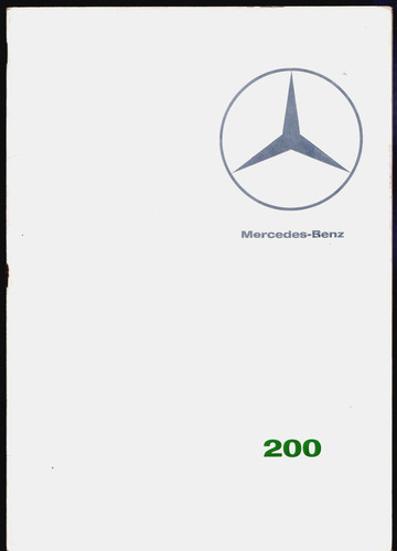 Mercedes benz 200 fintail - mercedes-benz,