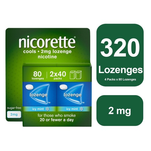 Nicorette cools 2mg lozenge - cools,