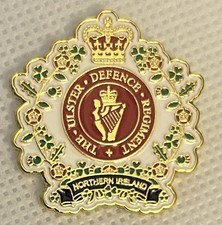 UDR CGC Veteran Metal Lapel Pin Badge (Ulster Defence Regiment, Military) RUC 