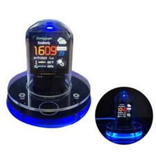 WIFI Weather Station Clock w/ Animation Uploads Electronic Photo Album Function