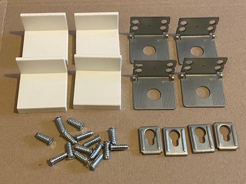 Ikea kallax mounting kit white - ikea,