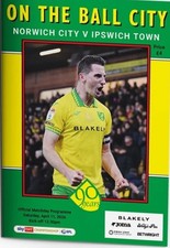 25/26 Norwich V Ipswich Town