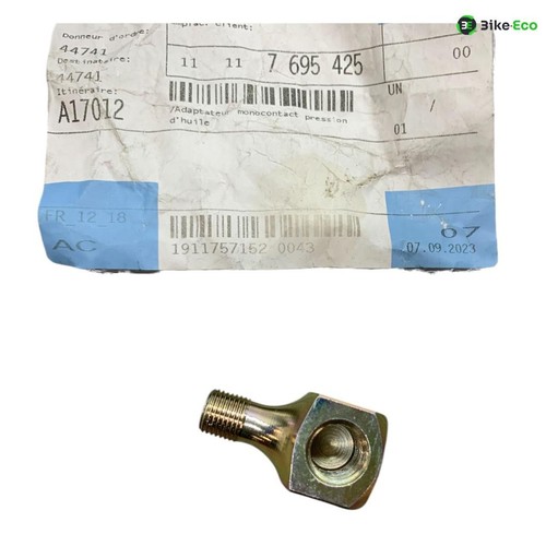 Oil pressure sensor adapter - oil,