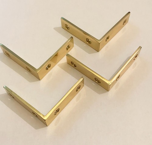 Solid polished brass - x,
