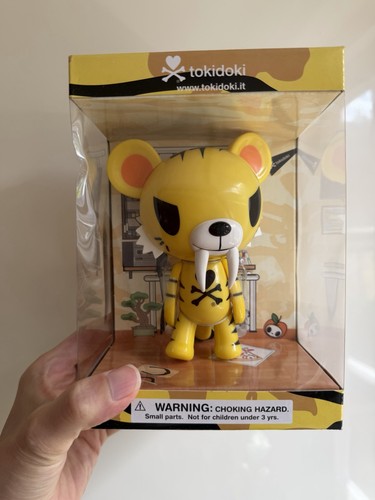 Tokidoki yellow tiger figure - yellow,